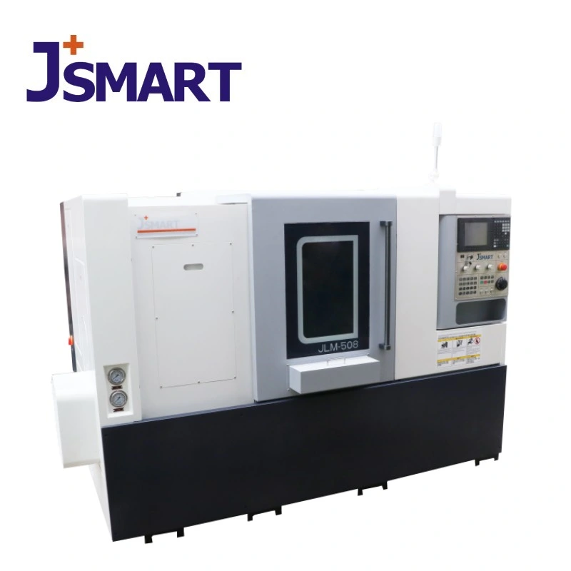 JLM-508 Machinery Horizontal Turning Machine Tool Z-Axis 500mm Mitsubishi Control System CNC Lathe