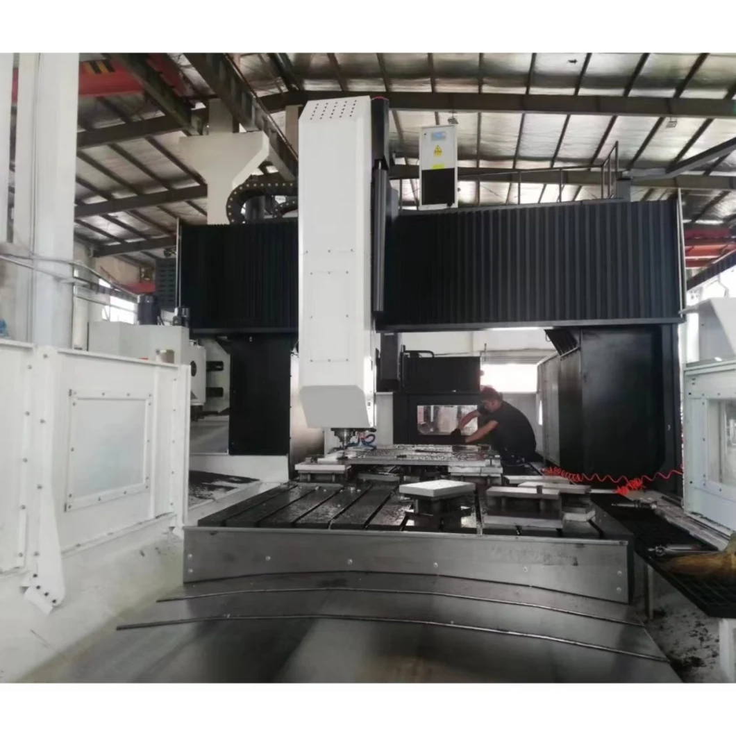 Large High Speed 12000rpm CNC Metal Cutting Machine Gantry Type Milling Machining Center