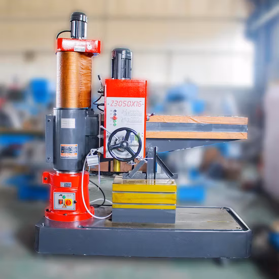 Высококачественная универсальная механическая радиальная дрель.