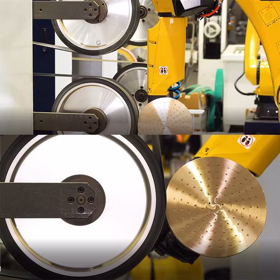 Роботизированный шлифовально-полировальный станок с ЧПУ для сантехники